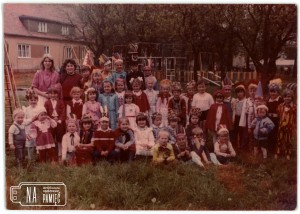 Połowa lat 80. Grupa przedszkolna mieszana